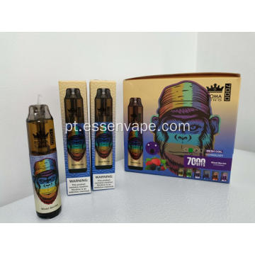 Aroma de romã de mirtilo rei 7000 melhor vape